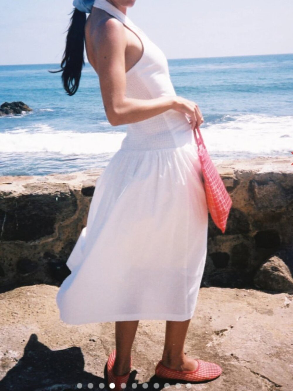 Vaughn Dress Lisa Says Gah Sugar White - 2xl , 3xl - Picture 5 of 7